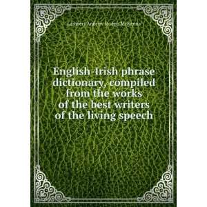  English Irish phrase dictionary Lambert Andrew Joseph McKenna Books