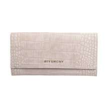Givenchy Croc Stamped Pandora Continental Wallet