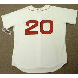 KEVIN YOUKILIS Boston Red Sox Majestic AUTHENTIC Home Baseball Jersey