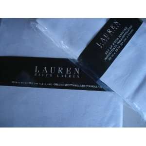 Ralph Lauren White Holly Tablecloth 60 X 120  Kitchen 