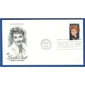 Lucille Ball   Legends of Hollywood   ArtCraft First Day Cover Cachet 
