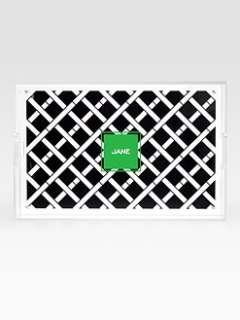 Dabney Lee Stationery   Personalized Tray/Criss Cross