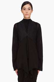   550 00 rick owens black silk blend athena jacket $ 2250 00 $ 1125 00