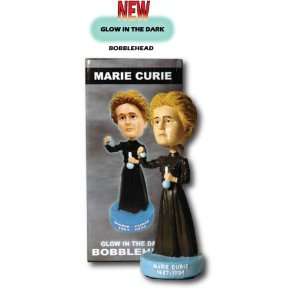 Marie Curie Glow in the Dark 7 Science Bobblehead in Collectors Box