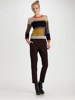 See by Chloe   Mohair Colorblock Sweater    
