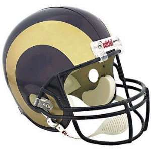Marshall Faulk St. Louis Rams Autographed Full Size Replica Helmet