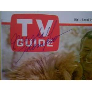  Thompson, Marshall TV Guide 1966 Daktari Signed 