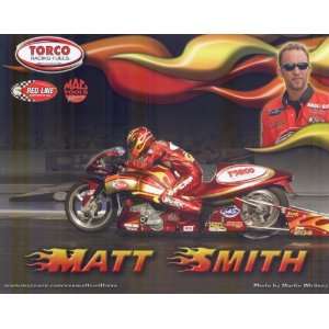  2006 Matt Smith Torco drag bike NHRA postcard Everything 