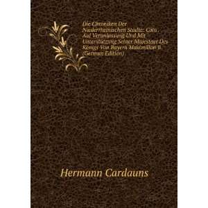   Von Bayern Maximilian Ii. (German Edition) Hermann Cardauns Books