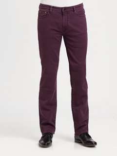 Versace Collection   Colored Straight Leg Jeans