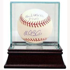  Mike Bacsik Autographed/Hand Signed MLB Baseball Bonds HR 