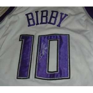 Mike Bibby Autographed Jersey