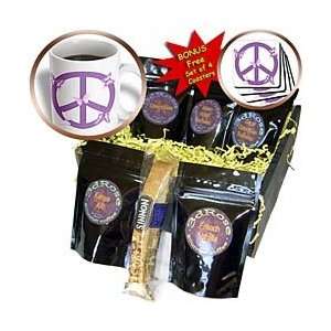 Patricia Sanders Creations   Purple Day Butterflies Peace Sign 