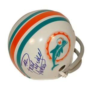 Paul Warfield Autographed Miami Dolphins Mini Helmet Inscribed HOF83