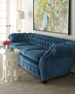 Old Hickory Tannery Handcrafted Tufted Sofa  