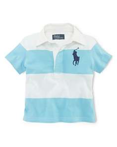   Childrenswear Infant Boys Short Sleeve Rugby   Sizes 9 24 Months