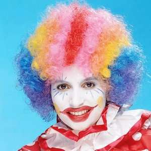 Lets Party By Peter Alan Inc Rainbow Economy Clown Wig / Red   Size 