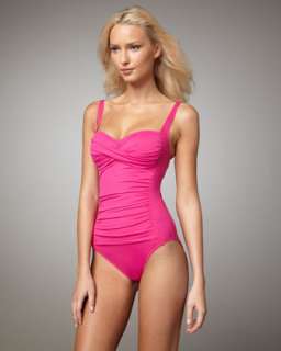Smooth Ruched Swimsuit  