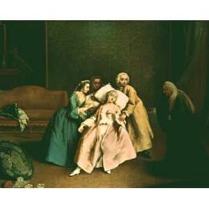 Hand Made Oil Reproduction   Pietro Longhi   24 x 20 inches   The 