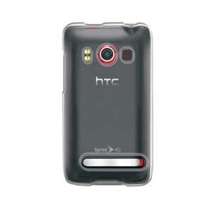 SPRINT HTC EVO 4G CLEAR HARD COVER PHONE CASE  