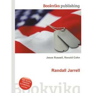  Randall Jarrell Ronald Cohn Jesse Russell Books