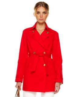 T4FCM MICHAEL Michael Kors Belted Classic Trenchcoat