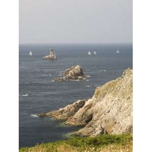 The Lighthouse at Pointe Du Raz, Southern Finistere, Brittany, France 