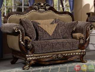   Luxury Sofa & Love Seat Formal Living Room Furniture Set HD 23  