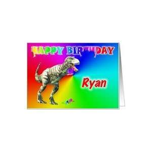  Ryan, T rex Birthday Card eater Card Health & Personal 