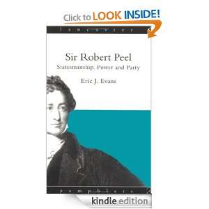 Sir Robert Peel (Lancaster Pamphlets) Eric J. Evans  