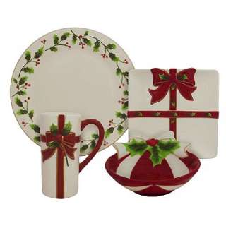 St. Nicholas Square Holly Jolly Dinnerware Collection