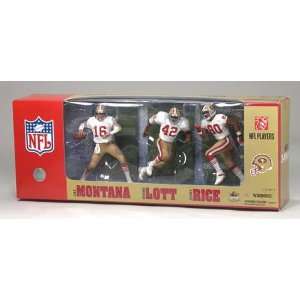   Ronnie Lott San Francisco 49ers 3 Pack White Jersey Uniforms Six Inch