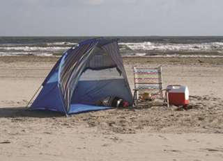   TEXSPORT Calypso Cabana UV Sun Shelter Beach Tent 049794018310  