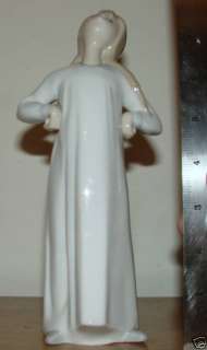 Lladro Figurine Girl Stretches Akimbo 4872 Retired 1999  