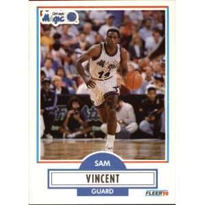  1990 Fleer Sam Vincent # 137