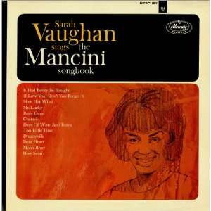 Sarah Vaughan Sings the Mancini Songbook   Vinyl LP Record