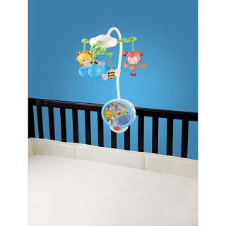 Fisher Price Twinkling Lights Projection Mobile Crib TY  