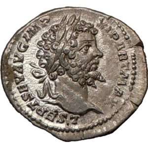 SEPTIMIUS SEVERUS 199AD Ancient Silver Roman Coin Aequitas EQUITY 