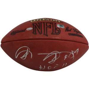 NFL Wilson Shannon Sharpe Autographed Authentic NFL Football w/ HOF 