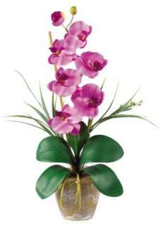   Mauve Phalaenopsis Silk Orchid Flower Arrangement 810709004397  