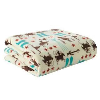 Home Classics Cowboy Fleece Throw