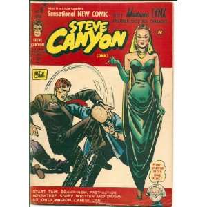  STEVE CANYON COMICS # 6, 4.0 VG Harvey Publications 