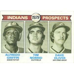  1979 Topps 705 Alfredo Griffin RC/ Tim Norrid / Dave 