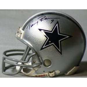 Tony Romo Autographed Cowboys Mini Helmet