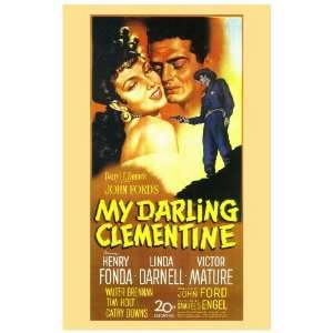  My Darling Clementine (1946) 27 x 40 Movie Poster Style A 