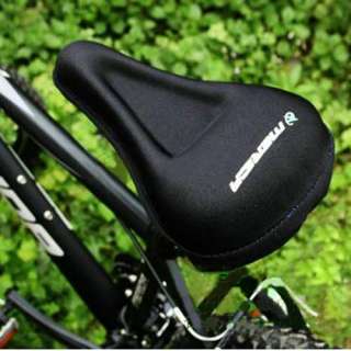 New Bike Bicycle Soft Gel Saddle Seat Cover Cushion Mda  
