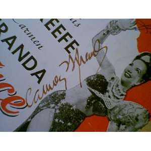 Miranda, Carmen Vivian Blaine Perry Como Doll Face 1946 Sheet Music 
