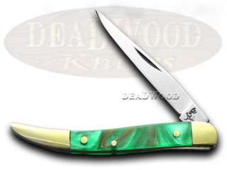 GERMAN BULL Jade Dragon Toothpick Pocket Knife Knives  