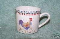 Coffee Mug Gibson Rooster Chicken Dinnerware Mugs  