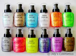 NYX Body Glitter Gel Pick Your 1 Color  